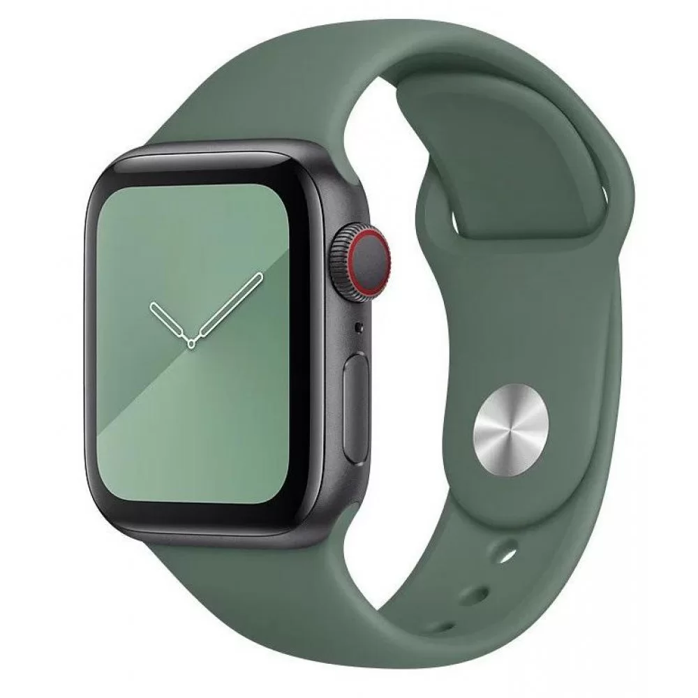 Силиконовый спортивный ремешок STR Sport Band для Apple Watch 49/42/44/45 mm (S/M) - White