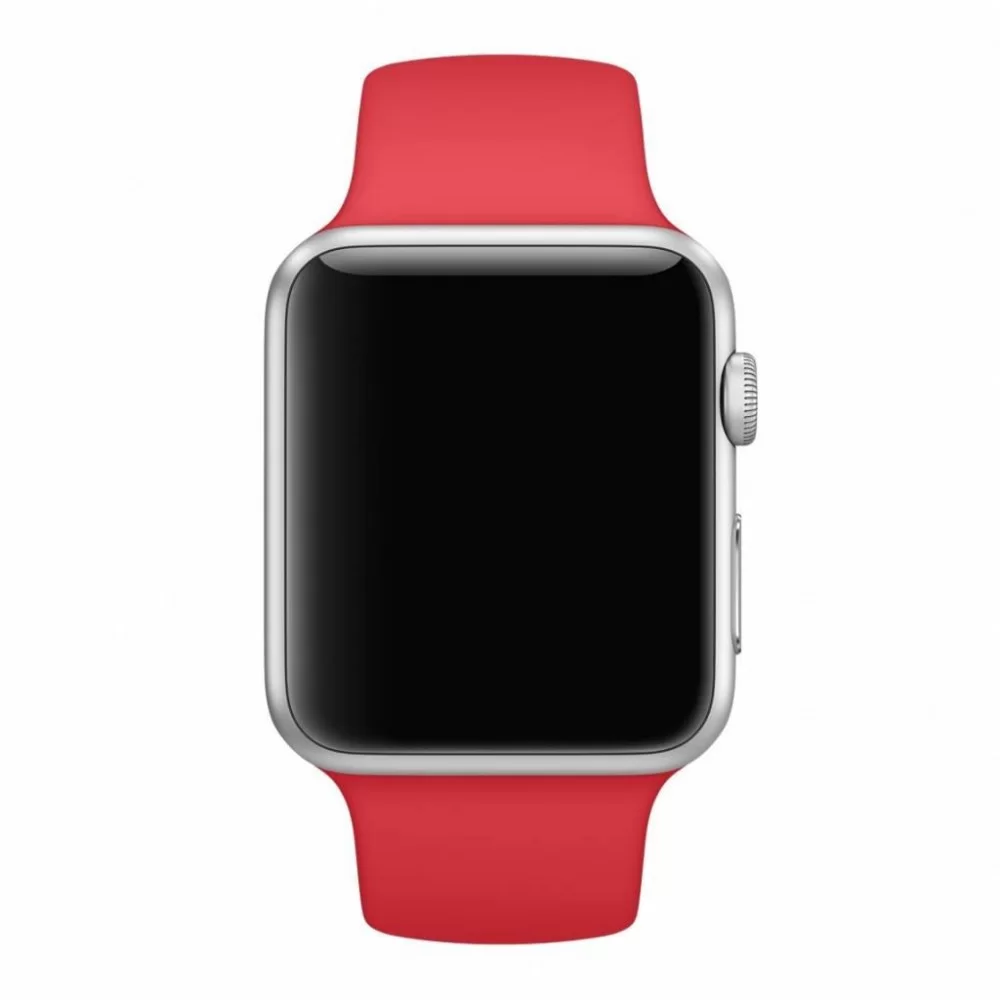 Силиконовый спортивный ремешок STR Sport Band для Apple Watch 49/42/44/45 mm (S/M) - White