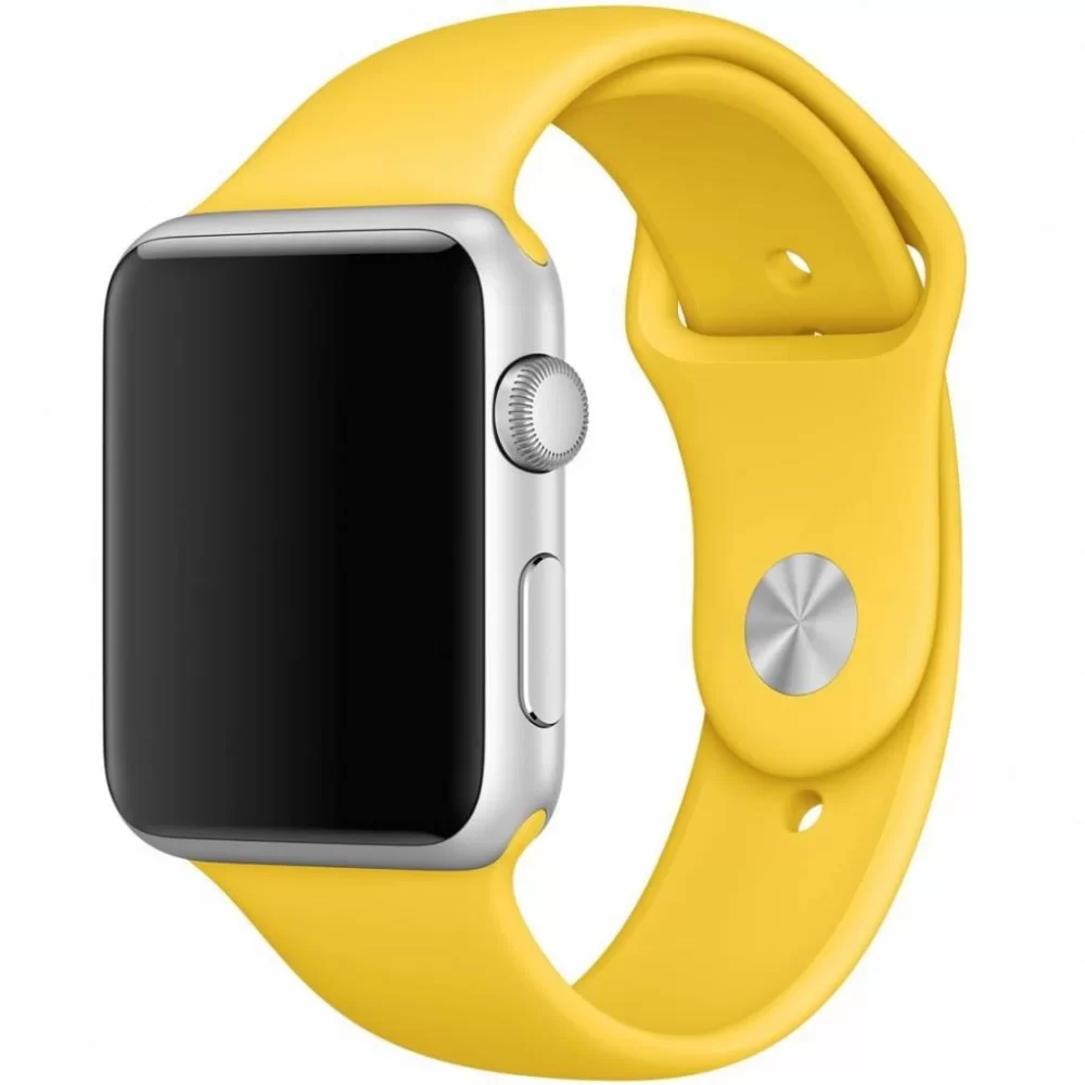 Силиконовый спортивный ремешок STR Sport Band для Apple Watch 49/42/44/45 mm (S/M) - White