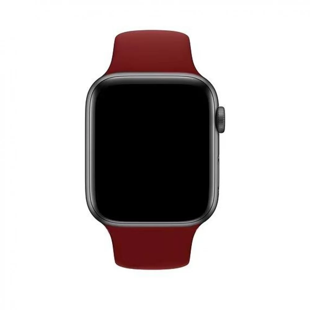 Силиконовый спортивный ремешок STR Sport Band для Apple Watch 49/42/44/45 mm (S/M) - White