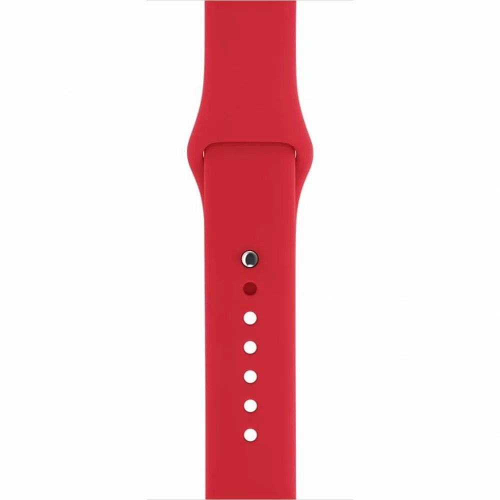 Силиконовый спортивный ремешок STR Sport Band для Apple Watch 49/42/44/45 mm (S/M) - White