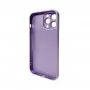 Чохол для смартфона AG Glass Matt Frame Color Logo for Apple iPhone 13 Pro Max Light Purple (AGMattFrameiP13PMLPurple)