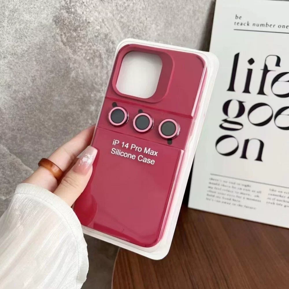 Чохол для смартфона Cosmic Silky Cam Protect for Apple iPhone 13 Pro Max Deep Red (CoSiiP13PMDeepRed)