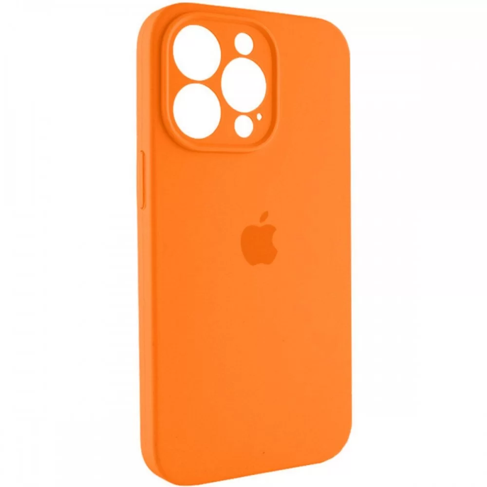 Чохол для смартфона Silicone Full Case AA Camera Protect for Apple iPhone 15 Pro Max 52,Orange (FullAAi15PM-52)
