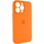 Чохол для смартфона Silicone Full Case AA Camera Protect for Apple iPhone 15 Pro Max 52,Orange (FullAAi15PM-52)