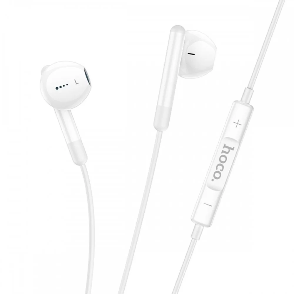 Навушники HOCO M93 Type-C Joy wire-controlled digital earphones with microphone White (6931474778826)