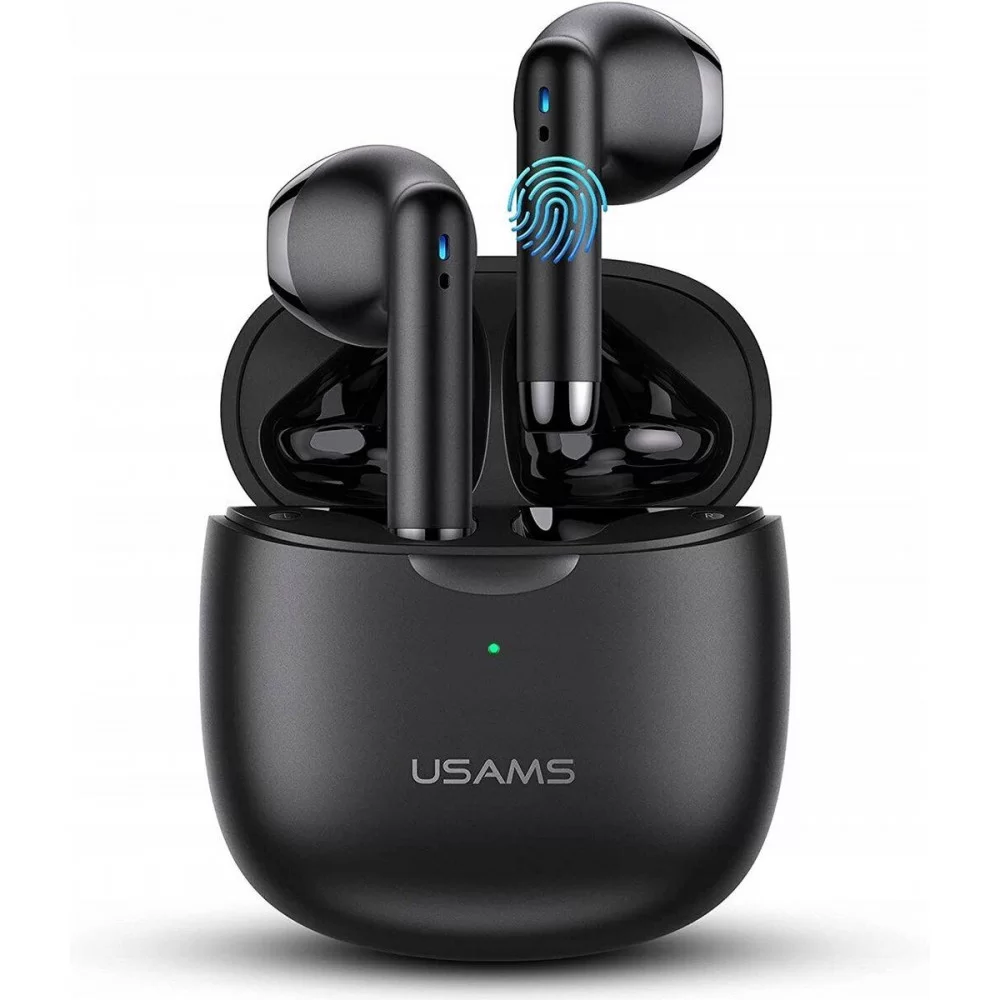 Навушники USAMS-IA04 TWS Earbuds IA Series Black (BHUIA01)