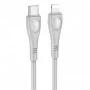 Кабель BOROFONE BX98 iP Superior PD charging data cable Gray (BX98PDLG)