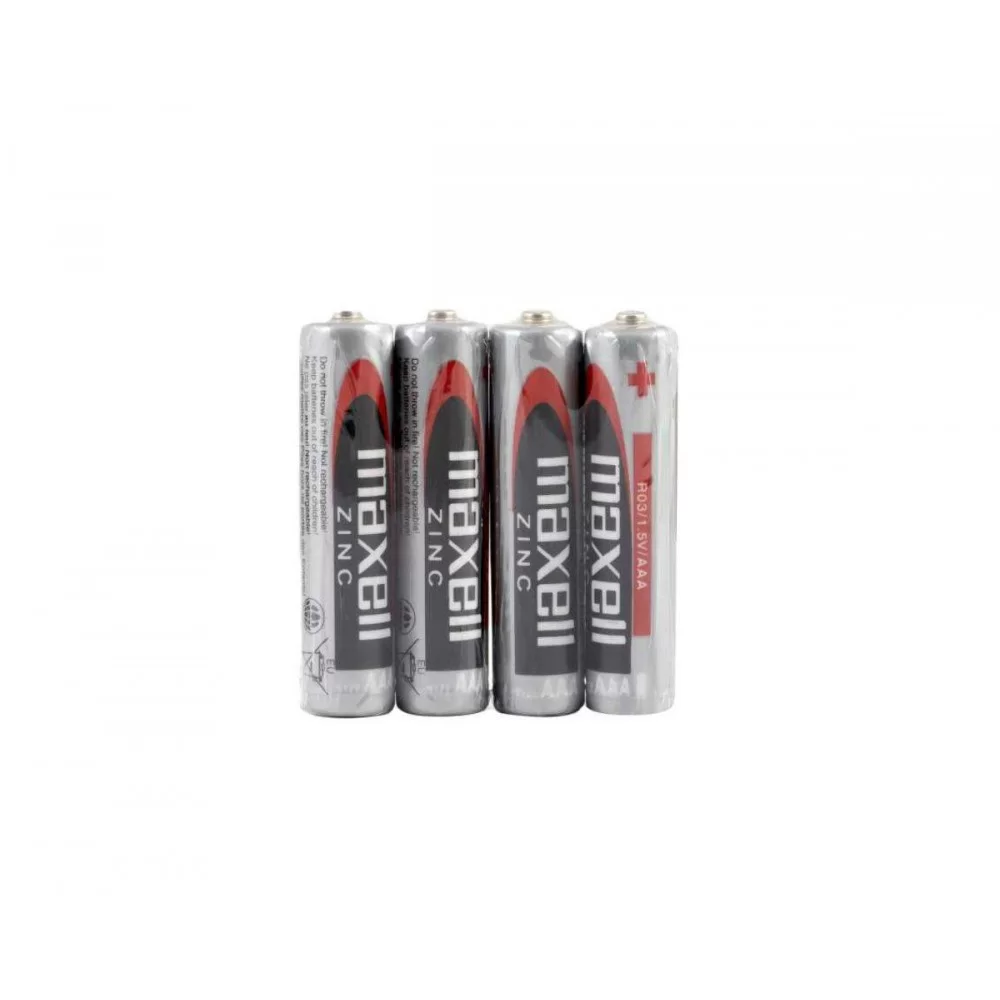 Батарейка MAXELL R-03 4PK SHRINK (GD) 4шт (M-774411.00.CN) (4902580154066)