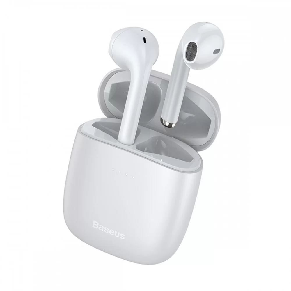 Навушники Baseus Encok True Wireless Earphones W04 White (2022 Edition) (NGTW030102)