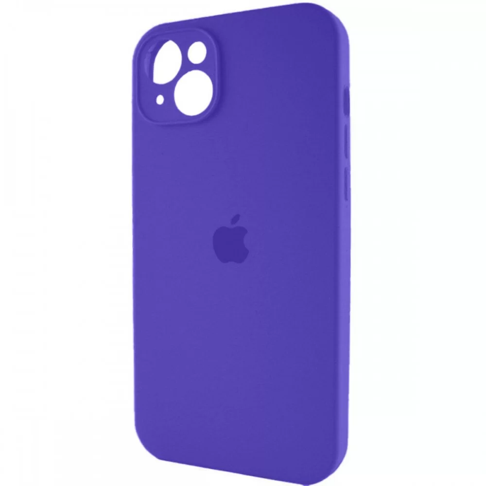 Чохол для смартфона Silicone Full Case AA Camera Protect for Apple iPhone 13 22,Dark Purple (FullAAi13-22)