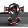 Тримач для мобiльного Baseus Osculum Type Gravity Car Mount Black (SUYL-XP01)