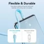 Кабель Vention USB 2.0 C Male to C Male 5A Cable 2M Light Green Silicone Type (TAWGH) (TAWGH)