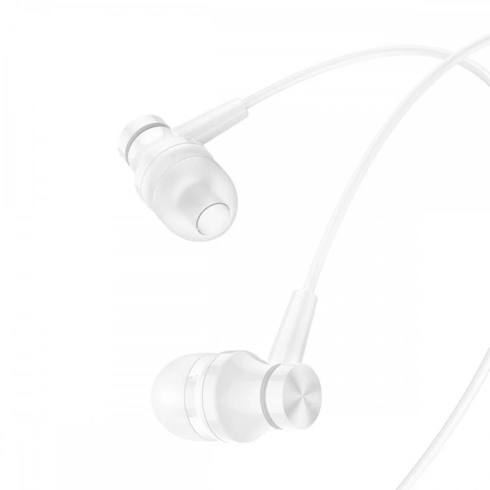 Навушники BOROFONE BM67 Talent universal earphones with mis White (BM67W)