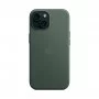 Чохол FineWoven Case with MagSafe Original for Apple iPhone 15 Plus (OEM) - Evergreen (ARM71978)