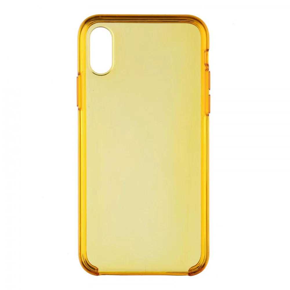 Панель Original Clear Case для Apple iPhone XS Max Yellow (ARM54941)