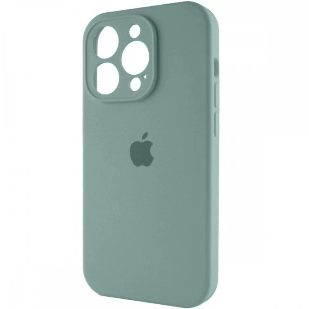 Чохол для смартфона Silicone Full Case AA Camera Protect for Apple iPhone 15 Pro Max 46,Pine Green (FullAAi15PM-46)
