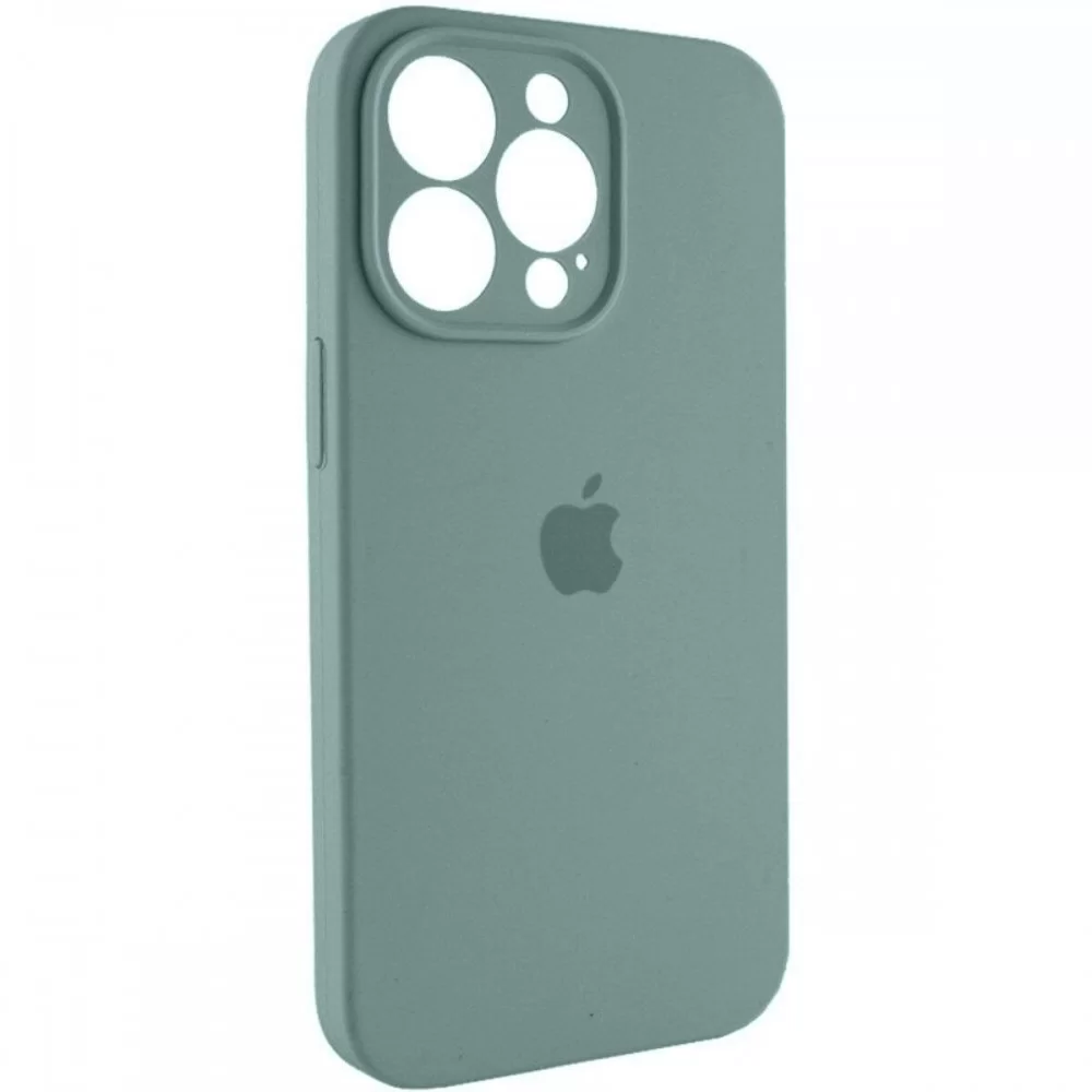 Чохол для смартфона Silicone Full Case AA Camera Protect for Apple iPhone 15 Pro Max 46,Pine Green (FullAAi15PM-46)