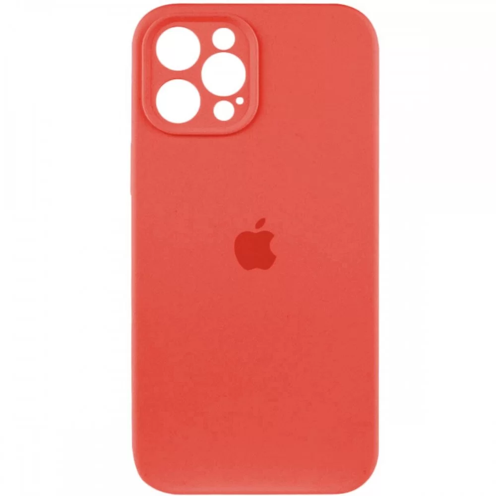Чохол для смартфона Silicone Full Case AA Camera Protect for Apple iPhone 12 Pro Max 18,Peach (FullAAi12PM-18)