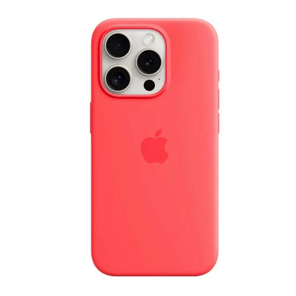 Чохол для смартфона Silicone Full Case AAA MagSafe IC for iPhone 15 Pro Max Guava (Orig15PMGuava)