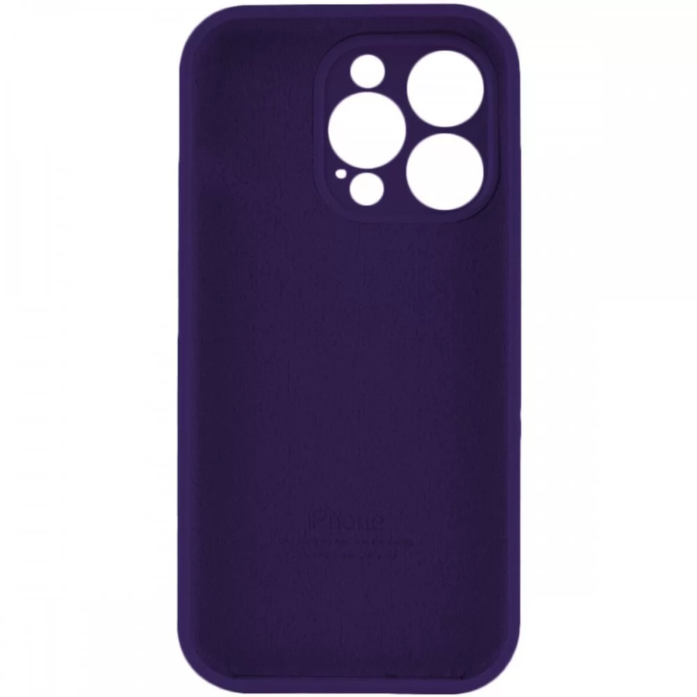 Чохол для смартфона Silicone Full Case AA Camera Protect for Apple iPhone 14 Pro Max 59,Berry Purple (FullAAi14PM-59)