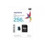 microSDXC (UHS-1) A-DATA Premier 256Gb Class 10 А1 (R-100Mb/s)  (adapter SD) (AUSDX256GUICL10A1-RA1)