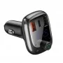 АЗП з FM-модулятором Baseus T Shaped S-13 Car Bluetooth MP3 Player (PPS Fast Charger Edition) Black (CCMT000101)