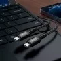 Кабель ACEFAST C1-09 USB-C to USB-C aluminum alloy audio/video transmission full-featured data cable Black (AFC1-09B)