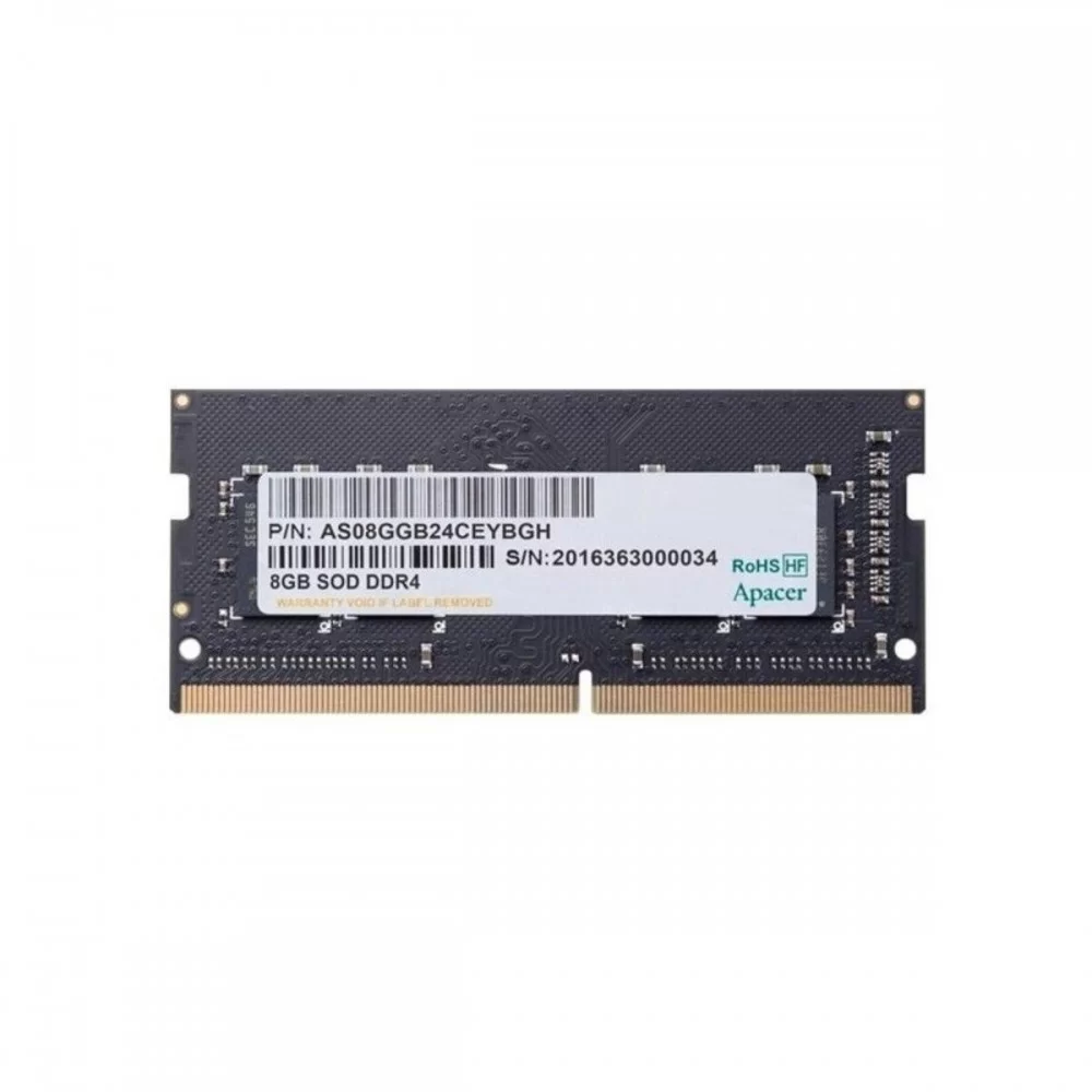DDR4 Apacer 8GB 3200MHz CL22 1024x8 SODIMM (ES.08G21.GSH)