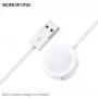 Бездротовий зарядний пристрій BOROFONE BQ13 wireless charger for iWatch White (BQ13W)