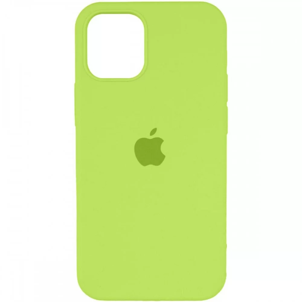 Чохол для смартфона Silicone Full Case AA Open Cam for Apple iPhone 15 Pro Max 24,Shiny Green (FullOpeAAi15PM-24)