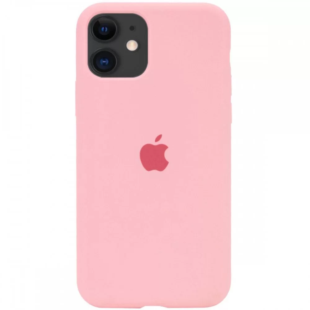 Чохол для смартфона Silicone Full Case AA Open Cam for Apple iPhone 11 кругл 41,Pink (FullOpeAAKPi11-41)