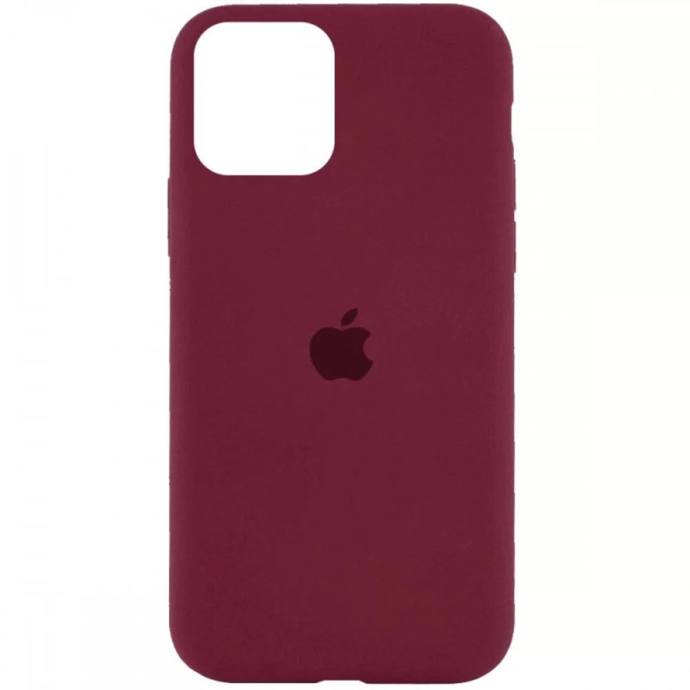 Чохол для смартфона Silicone Full Case AA Open Cam for Apple iPhone 11 кругл 47,Plum (FullOpeAAKPi11-47)