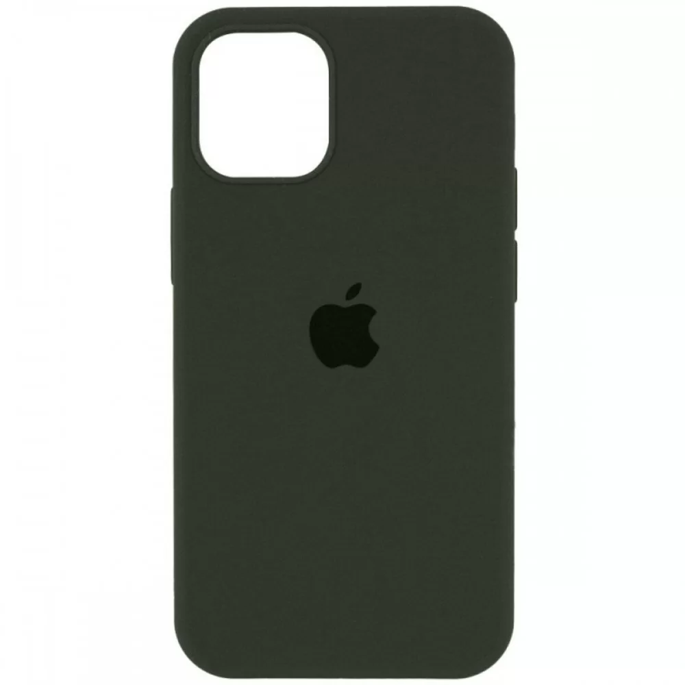 Чохол для смартфона Silicone Full Case AA Open Cam for Apple iPhone 12 Pro Max 40,Atrovirens (FullOpeAAi12PM-40)