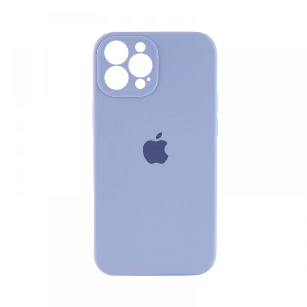 Чехол накладка Silicone Case Full Camera Protection для iPhone 14 Pro Max- sky blue