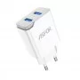 Сетевое зарядное устройство Aspor A823 Fast Charger (2USB/2.4A)- белый