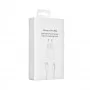 Сетевое зарядное устройство Apple 20W USB-C MHJ83ZM/A A2347 + кабель Type-C – Lightning- белый