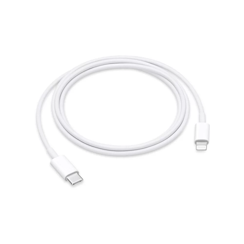 Сетевое зарядное устройство Apple 20W USB-C MHJ83ZM/A A2347 + кабель Type-C – Lightning- белый
