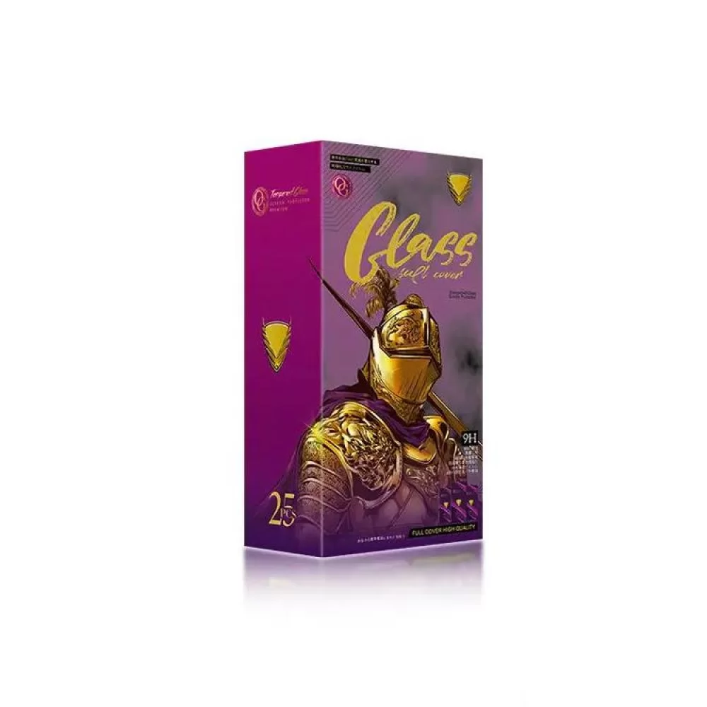 Защитное стекло Super Toughness 9H Hardness для iPhone 12/12 Pro- черный