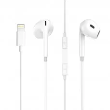 Наушники с микрофоном Aspor A236 EarPhone Lightning- белый