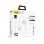 Наушники с микрофоном Aspor A236 EarPhone Lightning- белый