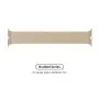 Ремінець ArmorStandart Braided Solo Loop для Apple Watch 38/40/41mm Beige Size 6 (144 mm) (ARM64893)