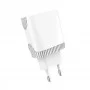 Сетевое зарядное устройство Aspor A811 (2USB/2.4A) + USB кабель Type-C- белый