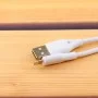 Кабель Aspor AC-06 USB – Lightning 2.4A/1м- белый