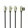 Кабель Aspor A118 USB – Micro 2.4A/1м- золото