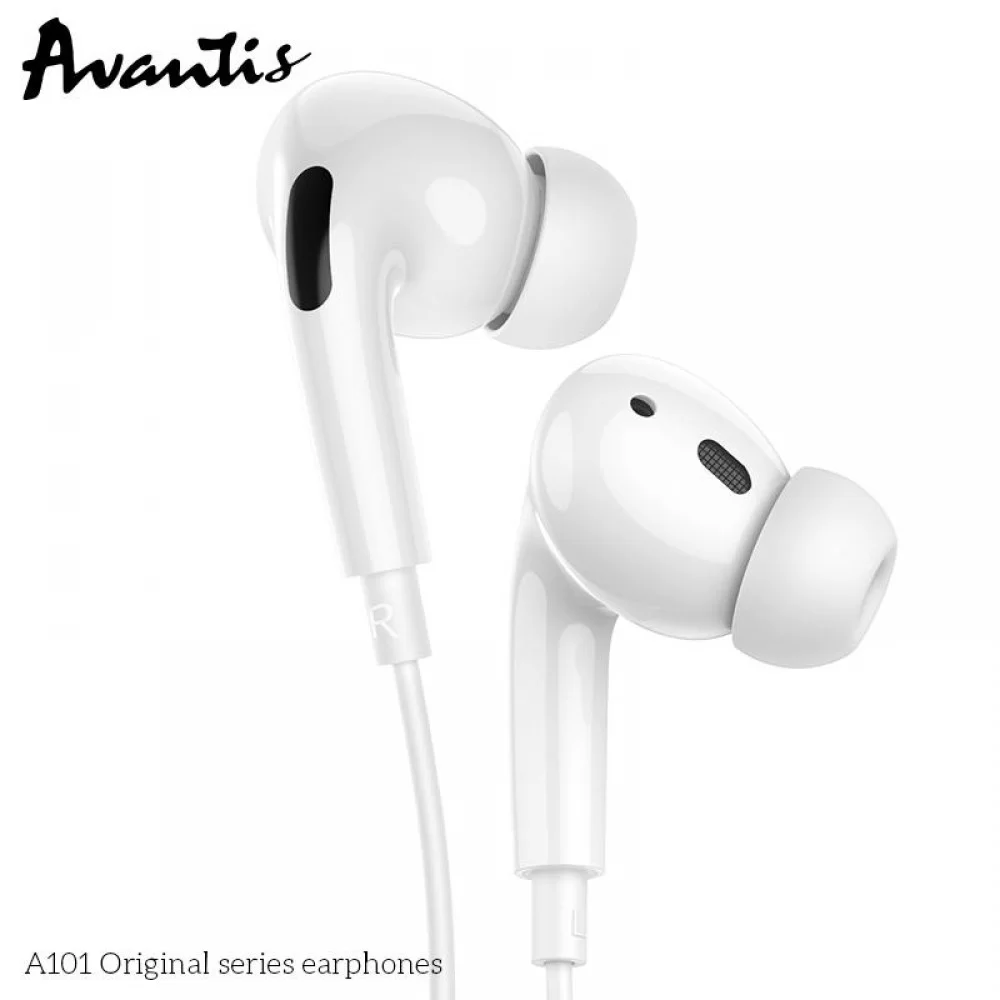 Наушники с микрофоном Avantis A101 Pro Original Series- белый