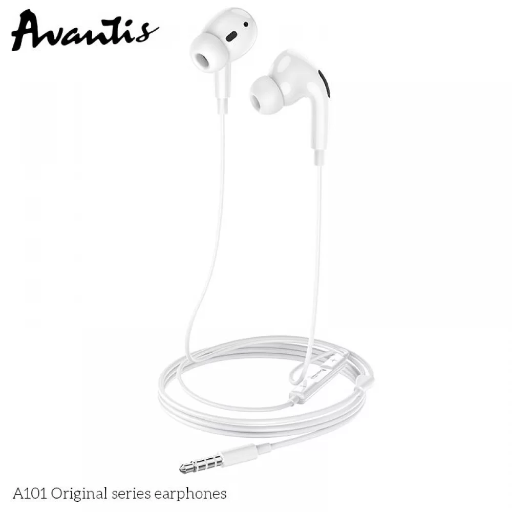 Наушники с микрофоном Avantis A101 Pro Original Series- белый