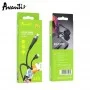 Кабель Avantis AC-81m Silicone USB – Micro- черный