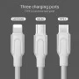 Кабель Avantis AC-75t Super Flash USB – Type-C- белый