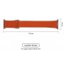 Ремінець ArmorStandart Leather Loop для Apple Watch 38/40/41mm Orange (ARM57838)